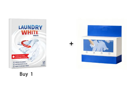 Deep Cleaning Laundry Whitening Sheets