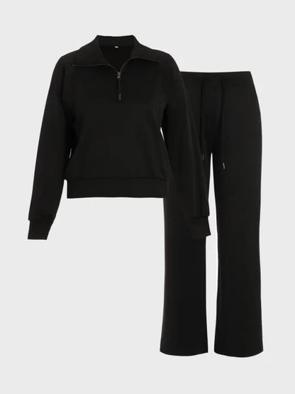 💝LAST DAY SALE 50% OFF!!⚡🎀Women's 2 Piece Casual Outfits Sweatsuit Set