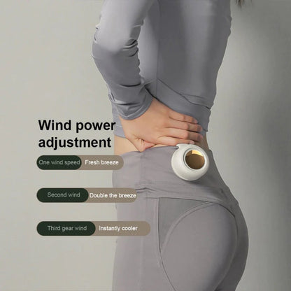 🥳2026 HOT SALE🥳💞50K+ SOLD!💨 50% OFF! Whirlwind Clip Waist Neck Fan – 2-in-1: clip on waist or wear as necklace. Long 23hr runtime, quiet & powerful (5100rpm). Stay cool hands-free! 🌀🌿