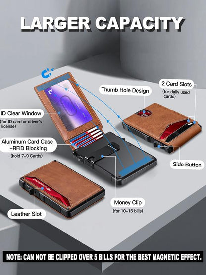 🔥🎁New Arrival: 50% OFF – Slim Men's Wallet with RFID