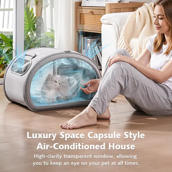 Luxury Space Capsule Style Air-Conditioned House