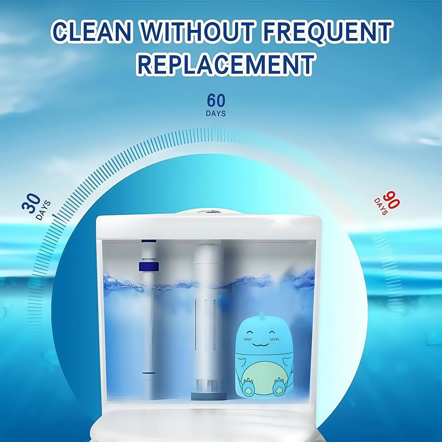🔥HOT SALE🔥Magic Toilet Cleaning Deodorant – Remove Stains, Beat Bad Odors!