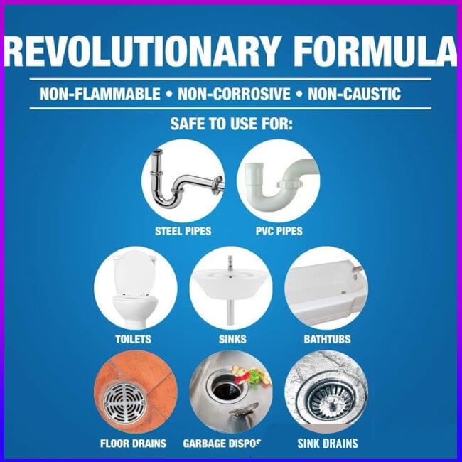 🔥Take advantage now! Buy 2, get 1 free! Sink and drain cleaner
