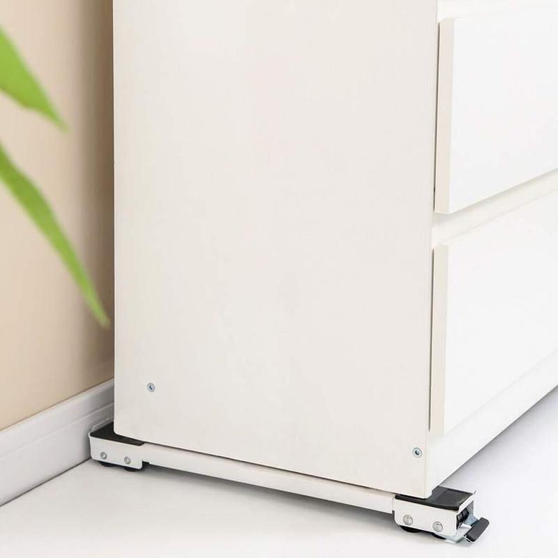 🛠️ LIMITED-TIME 50% OFF! ⚙️ Easy Moveable Roller Bracket – Portable, Floor Protector, 300kg Load ✨