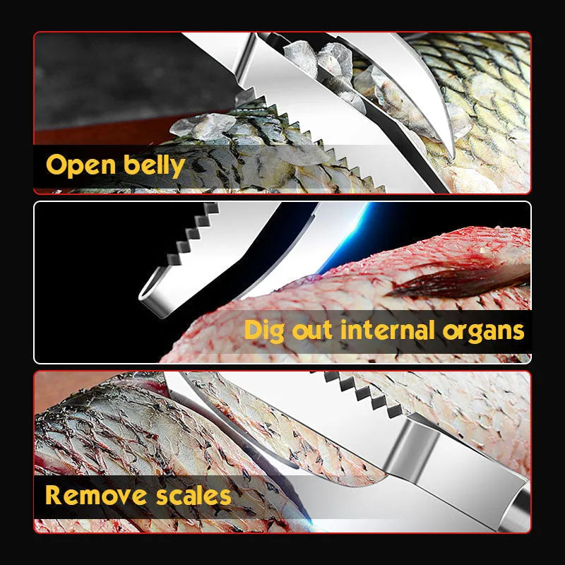 ✨Buy More Save More✨ Stainless Steel 3 In 1 Fish Maw Knife