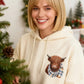 🎄🎅CHRISTMAS SALE 68% OFF!!🎁Cute Highland Cow Cozy Fleece-Lined Hooded Sweatshirt🦬