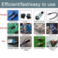 🔥Soldering Iron Kit Corded Solder Iron Internal Heat Electric Welding Tool with Welding Wire for Circuit Board Computer Electronic Repair