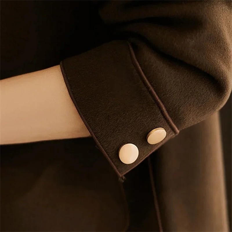 🍂 Autumn Essential | Women’s Warm & Cozy Lapel Short Coat with Pockets