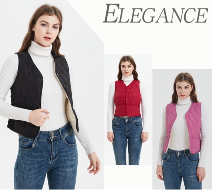 🔥 Last Day 50% OFF🎁New Sleeveless Down Jacket Thickened Vest