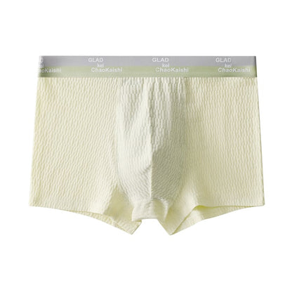 🎉Bubble Cotton Men's Boxer Briefs Antibacterial Breathable Sweat Absorbent