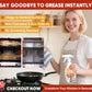 🧼New Multi-purpose High-efficiency Cleaner,kitchen degreaser with Nozzle,grease cleaner for Kitchen, Oven, Stove, Range Hood, etc. Cleaning
