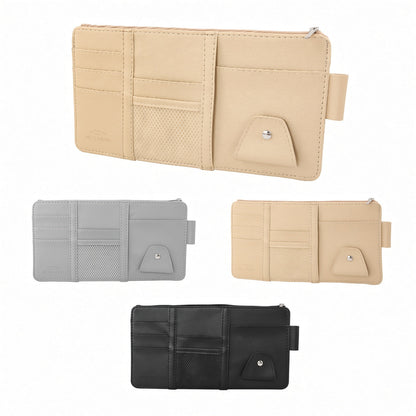 Maximize Your Car Space | All‑in‑One Sun Visor Organizer for Daily Driving