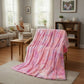Ultra-Soft Tie-Dye Plush Throw Blanket