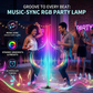Modern RGB Corner Floor Lamp