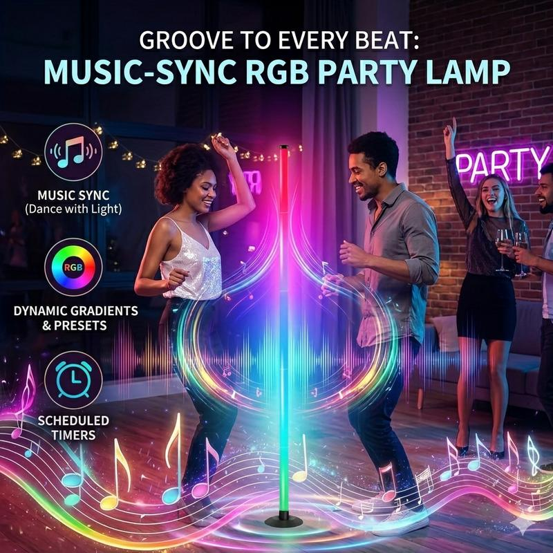Modern RGB Corner Floor Lamp