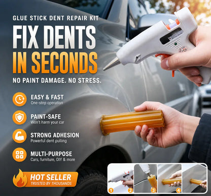 ✨️ 🛠️Fix car dents effortlessly! 🚗Paintless Dent Repair Glue Stick for Car