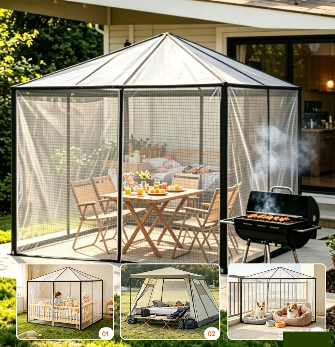 🔥HOT SALE  50%OFF🔥2-Pack Bug-Proof Garage Door Screen