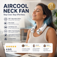 🥳2026 HOT SALE🥳💞50K+ SOLD!🍃 Neck Air Conditioner Fan – Ultra‑quiet, 360° rotating, 3 speeds. Hands‑free cooling, long battery. Summer essential! 😎🌬️