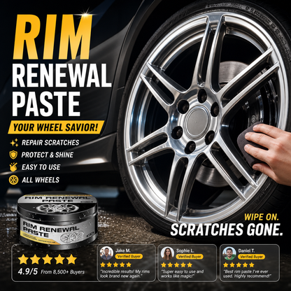 🚗  BUY 1 GET 1 FREE! 💞50K+ SOLD!✨✨ All-in-One Wheel Restoration Paste – Scratch Removal, Molecular Bonding, Safe for All Alloys 💎
