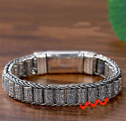 🎁New arrival 50% OFF💥Six Character Truth-Prayer Wheel Bracelet⛓️
