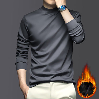 🔥🎁Christmas sale🎅49% OFF🔥Men's Mercerized Cotton Stretch Warm And Comfortable Base Layer shirt
