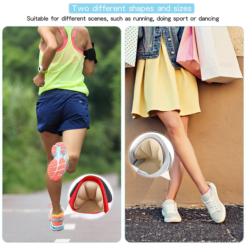 ⏳Time-Limited Special⏰Cuttable Adhesive Back of Heel Grips Inserts – Comfortable, Discreet & Prevents Blisters 👣