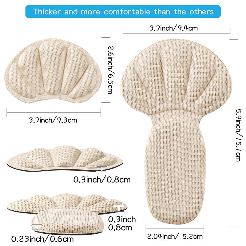 ⏳Time-Limited Special⏰Cuttable Adhesive Back of Heel Grips Inserts – Comfortable, Discreet & Prevents Blisters 👣