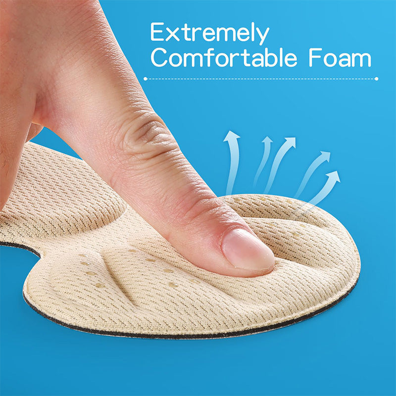 ⏳Time-Limited Special⏰Cuttable Adhesive Back of Heel Grips Inserts – Comfortable, Discreet & Prevents Blisters 👣