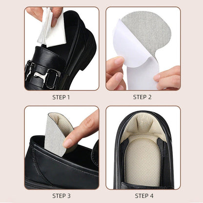 ⏳Time-Limited Special⏰Cuttable Adhesive Back of Heel Grips Inserts – Comfortable, Discreet & Prevents Blisters 👣