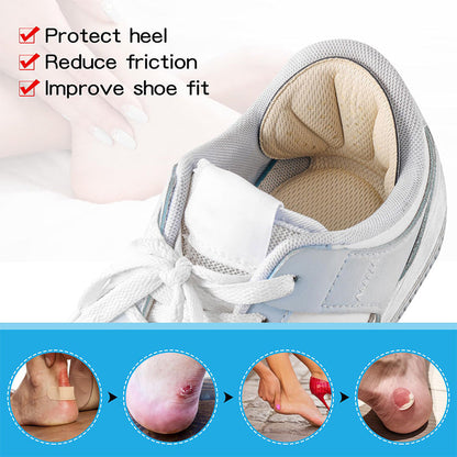 ⏳Time-Limited Special⏰Cuttable Adhesive Back of Heel Grips Inserts – Comfortable, Discreet & Prevents Blisters 👣