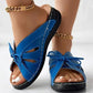 🔥Last Day 40% OFF🔥Women's Comfort Bowtie Slide Sandals