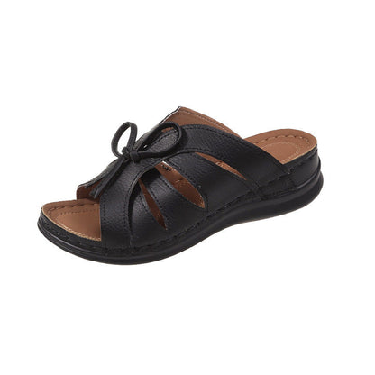 🔥Last Day 40% OFF🔥Women's Comfort Bowtie Slide Sandals