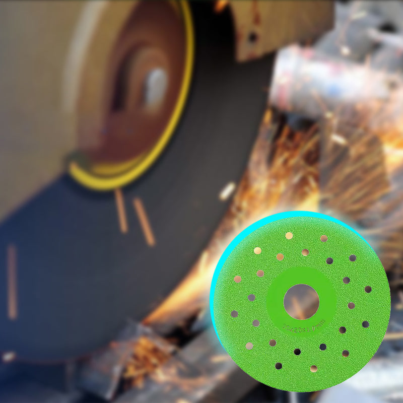 🥳2026 HOT SALE🥳💞50K+ SOLD!💎🛡️ BUY 1 GET 1 FREE! 100mm Diamond Cutting & Grinding Disc – Cuts tile, marble, glass & more. Precision brazed, heat‑dissipating holes. No chips, no cracks! 🛠️✨