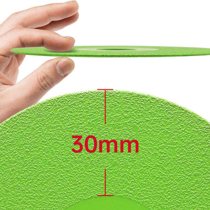🥳2026 HOT SALE🥳💞50K+ SOLD!💎🛡️ BUY 1 GET 1 FREE! 100mm Diamond Cutting & Grinding Disc – Cuts tile, marble, glass & more. Precision brazed, heat‑dissipating holes. No chips, no cracks! 🛠️✨