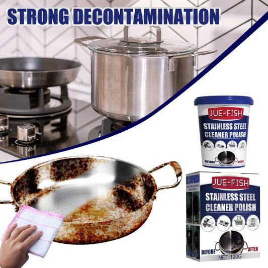 🔥Up to 40% off🔥Highly Effective Cleaning & Polishing Paste for Stainless Steel Kitchenware