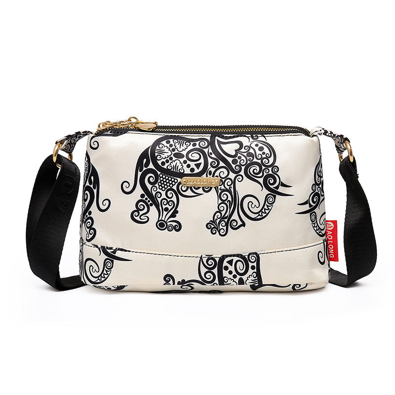 🔥40% OFF🔥Women's Multi-Pocket Printed Crossbody Bag