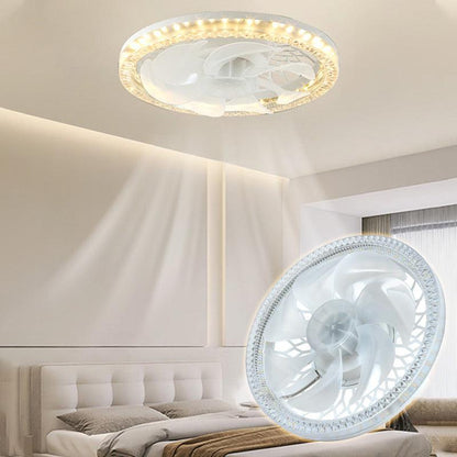 💥2026 HOT SALE 50% OFF💥  2-in-1 Mute Adjustable Fan Light with Remote Control