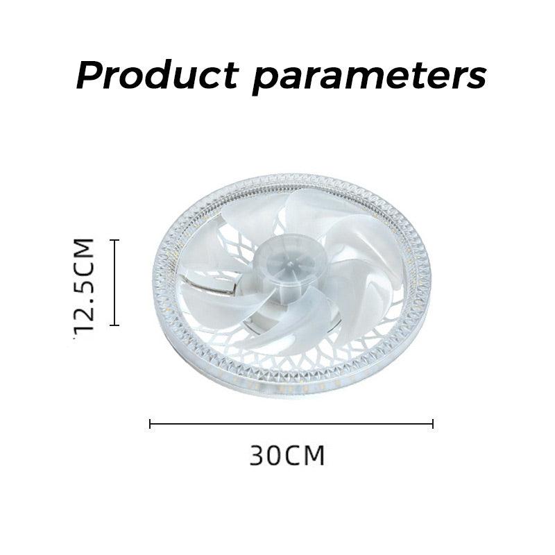 💥2026 HOT SALE 50% OFF💥  2-in-1 Mute Adjustable Fan Light with Remote Control