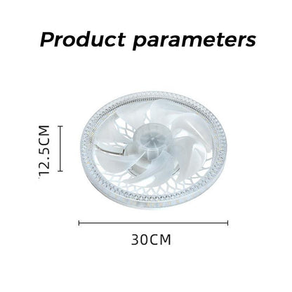 💥2026 HOT SALE 50% OFF💥  2-in-1 Mute Adjustable Fan Light with Remote Control