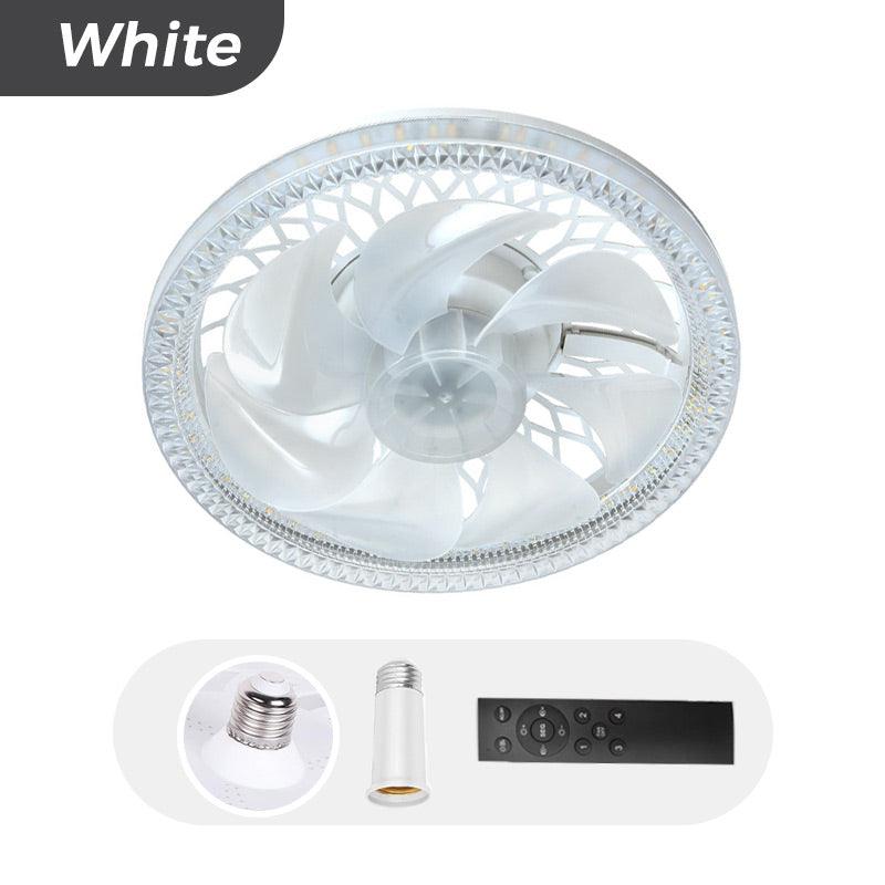 💥2026 HOT SALE 50% OFF💥  2-in-1 Mute Adjustable Fan Light with Remote Control