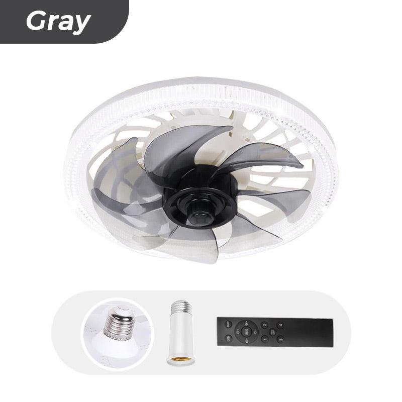 💥2026 HOT SALE 50% OFF💥  2-in-1 Mute Adjustable Fan Light with Remote Control