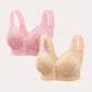 💥LAST DAY SALE ONLY $9.99!!💘CloudComfort™ Front-Button Cotton Bra – Breathable • Wire-Free • All-Day Support • Non-Padded & Skin-Friendly 🌿