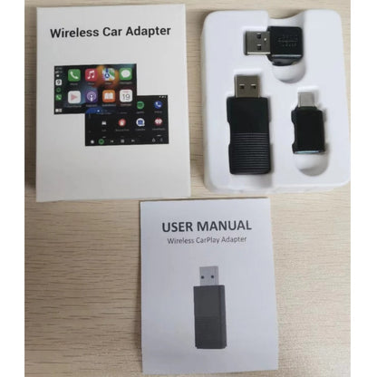 3-in-1 Mini Wireless Car Adapter Set