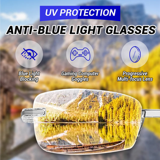 🔥Smart Autofocus Reading Glasses｜Blue Light Filter · All-Day Comfort and Crystal-Clear Vision