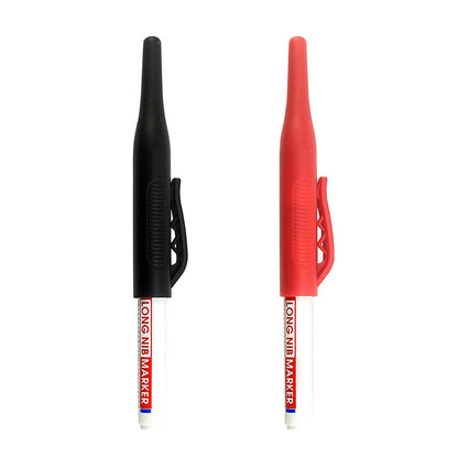 💖2026 Hot Sale💖 Long-Tip Marker Pen 🖍️Oil-Based&Quick-Dry