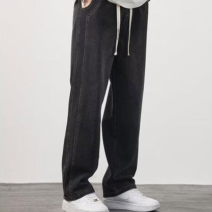 Vintage Straight Jeans – Warm Lined & Flattering Fit Design