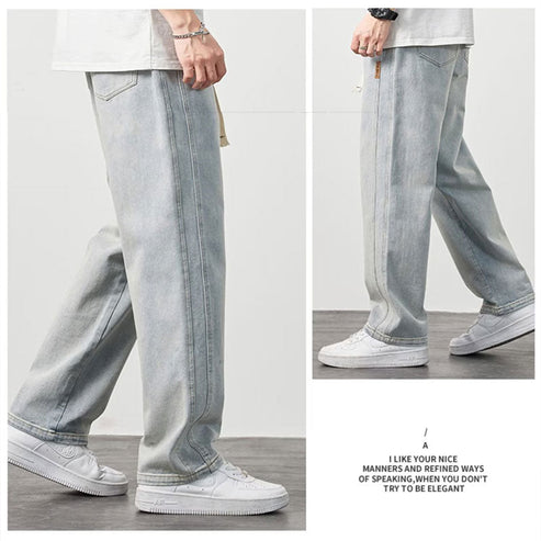 Vintage Straight Jeans – Warm Lined & Flattering Fit Design