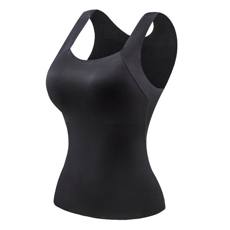 ⏳Time-Limited Special⏰Women’s U-Neck Thermal Tank with Built-In Bra – Warm, Supportive & Braless Comfort ❄️❤️