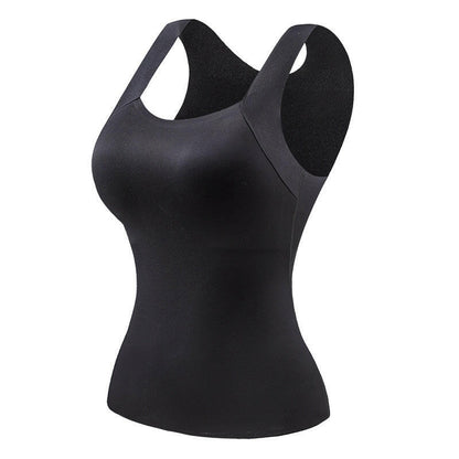 ⏳Time-Limited Special⏰Women’s U-Neck Thermal Tank with Built-In Bra – Warm, Supportive & Braless Comfort ❄️❤️