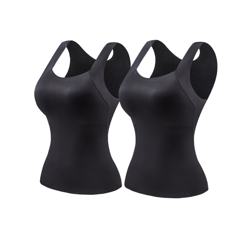 ⏳Time-Limited Special⏰Women’s U-Neck Thermal Tank with Built-In Bra – Warm, Supportive & Braless Comfort ❄️❤️